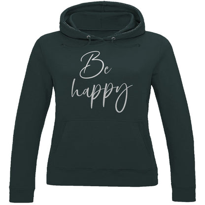 Damen Hoodie "Be Happy" - Grafikmagie