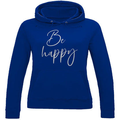 Damen Hoodie "Be Happy" - Grafikmagie