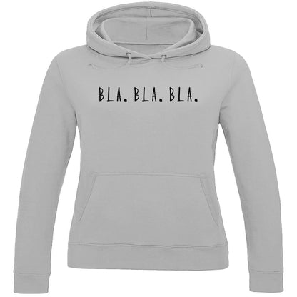 Damen Hoodie "Bla Bla Bla" - Grafikmagie
