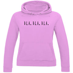 Damen Hoodie "Bla Bla Bla" - Grafikmagie