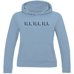 Damen Hoodie "Bla Bla Bla" - Grafikmagie