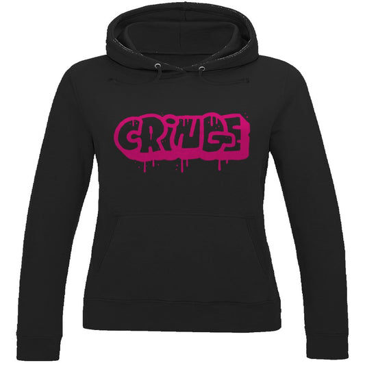 Damen Hoodie "cringe pink" - Grafikmagie