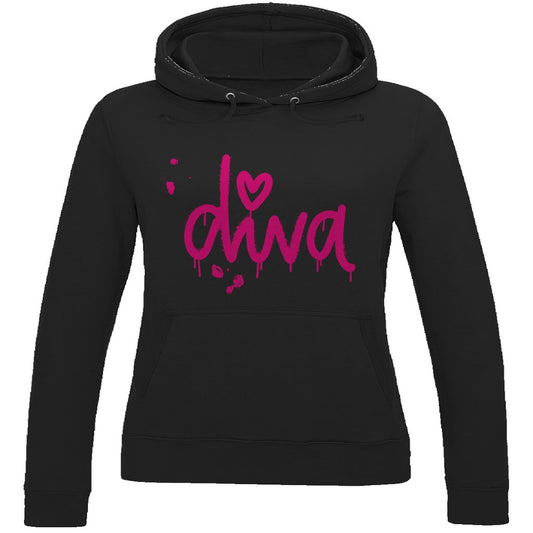 Damen Hoodie "diva" - Grafikmagie