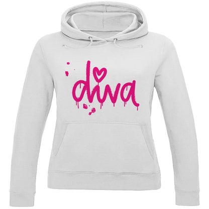 Damen Hoodie "diva" - Grafikmagie