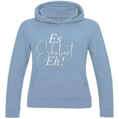 Damen Hoodie "Es Eskaliert Eh" - Grafikmagie