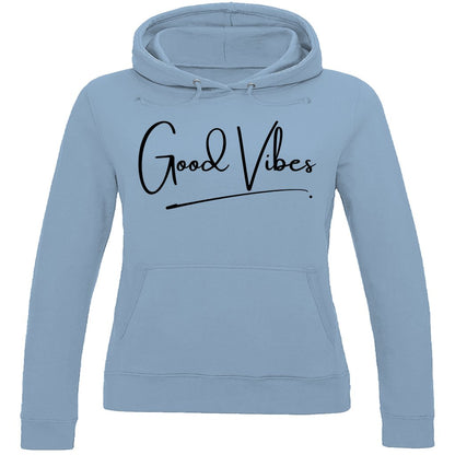 Damen Hoodie "Good Vibes" - Grafikmagie