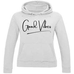 Damen Hoodie "Good Vibes" - Grafikmagie
