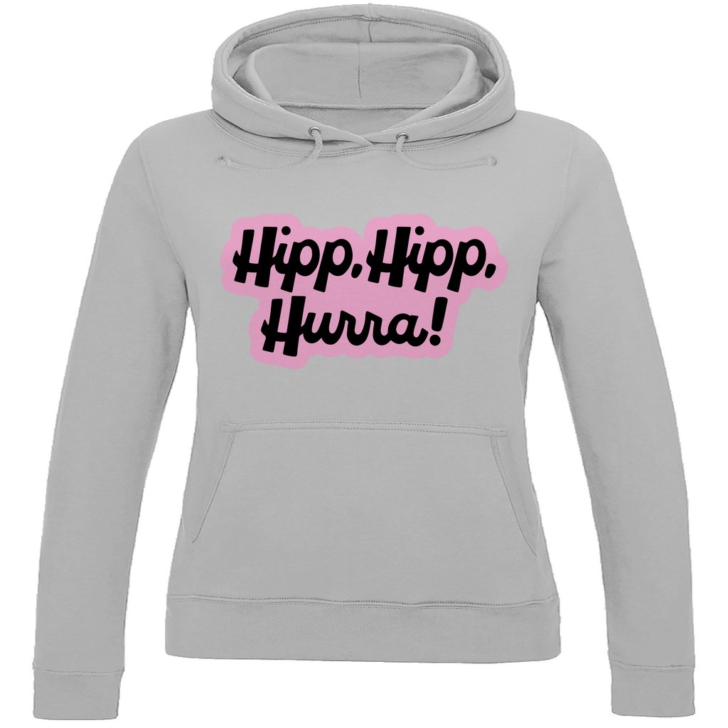 Damen Hoodie "Hipp Hipp Hurra" - Grafikmagie