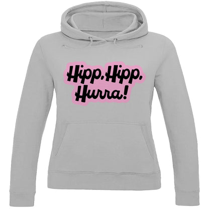 Damen Hoodie "Hipp Hipp Hurra" - Grafikmagie