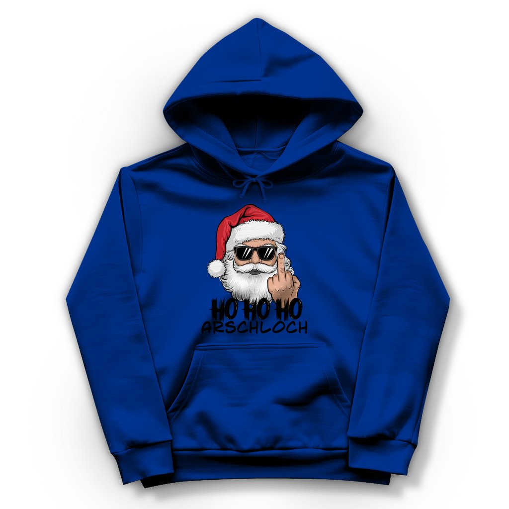 Damen Hoodie "HO HO HO Arschloch" - Grafikmagie