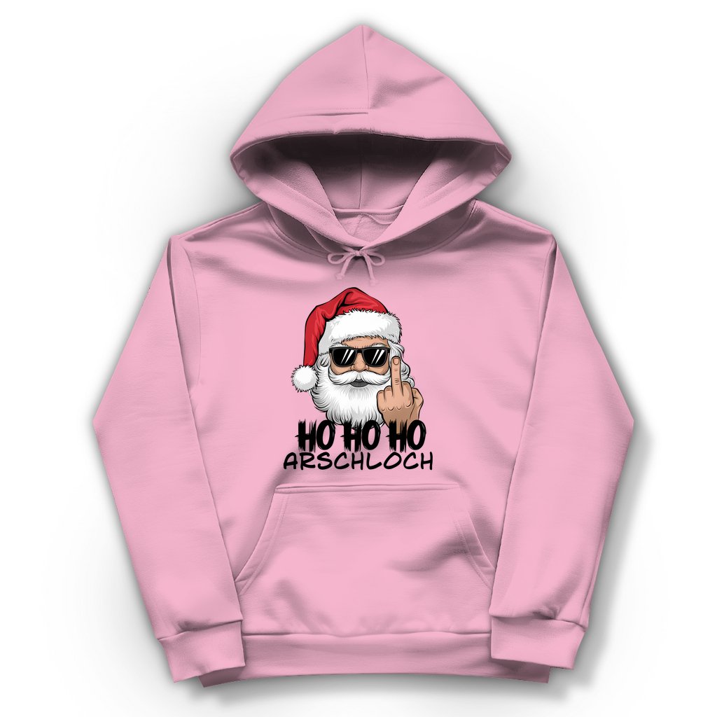 Damen Hoodie "HO HO HO Arschloch" - Grafikmagie