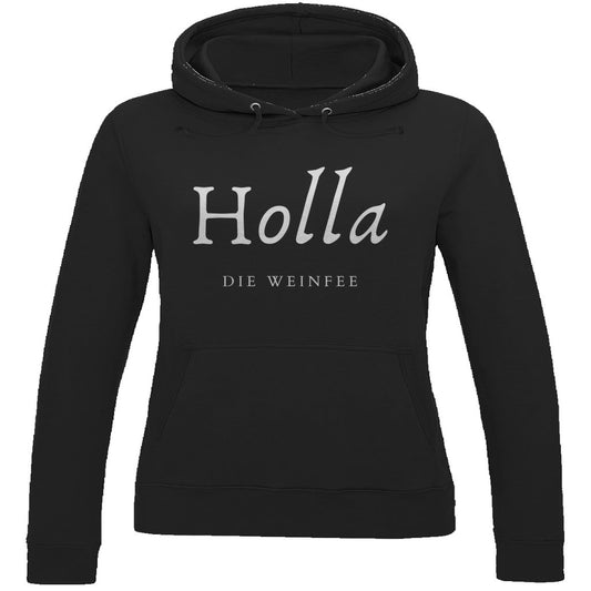 Damen Hoodie "Holla die Weinfee" - Grafikmagie