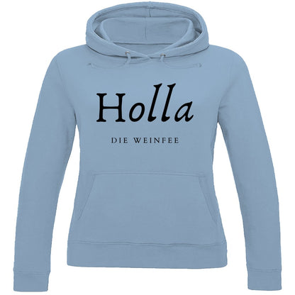 Damen Hoodie "Holla die Weinfee" - Grafikmagie