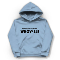 Damen Hoodie "Ich wünschte ich wäre in Whoville" - Grafikmagie