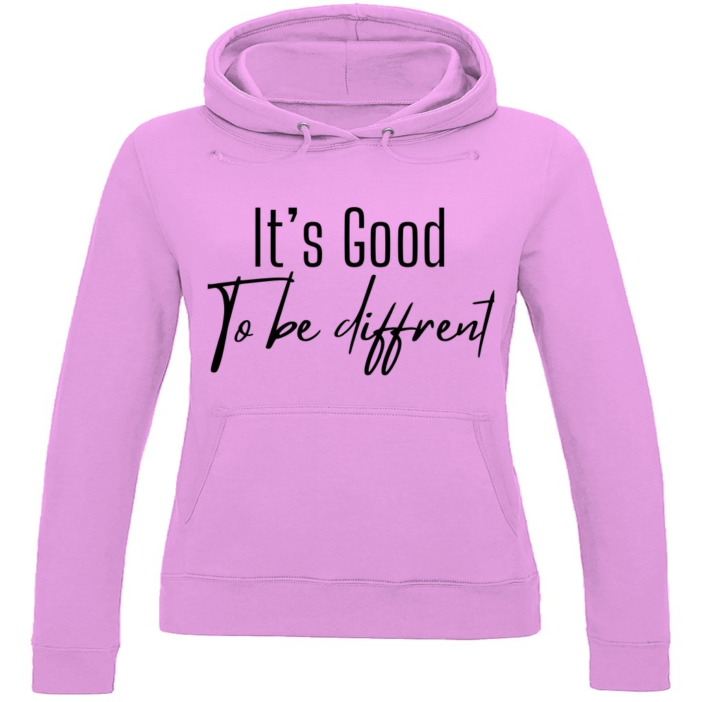Damen Hoodie "It's good to be diffrent" - Grafikmagie