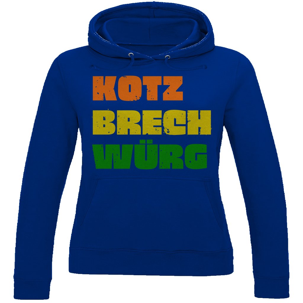 Damen Hoodie "Kotz Brech Würg" - Grafikmagie