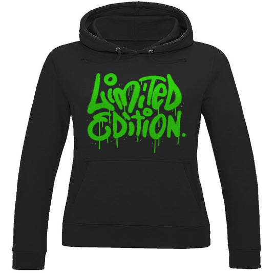 Damen Hoodie "Limited Edition green" - Grafikmagie