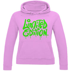 Damen Hoodie "Limited Edition green" - Grafikmagie