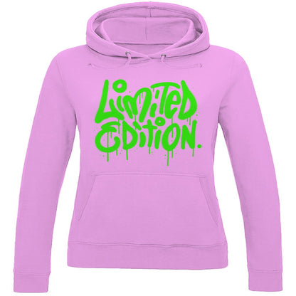 Damen Hoodie "Limited Edition green" - Grafikmagie