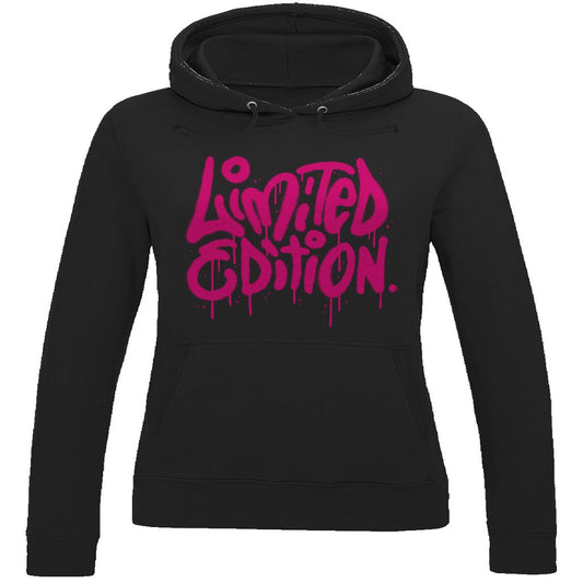 Damen Hoodie "Limited Edition pink" - Grafikmagie