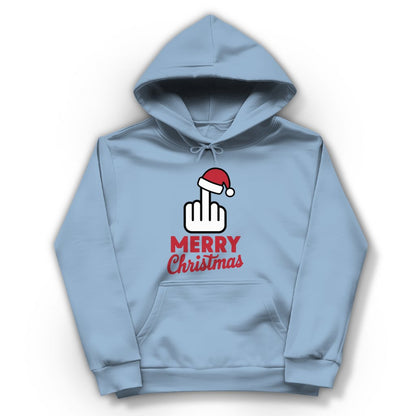 Damen Hoodie "Merry Christmas Mittelfinger" - Grafikmagie