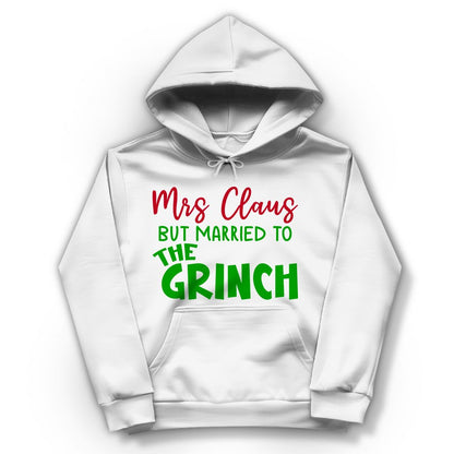 Damen Hoodie "Mrs Clause but Married to the Grinch" - Grafikmagie