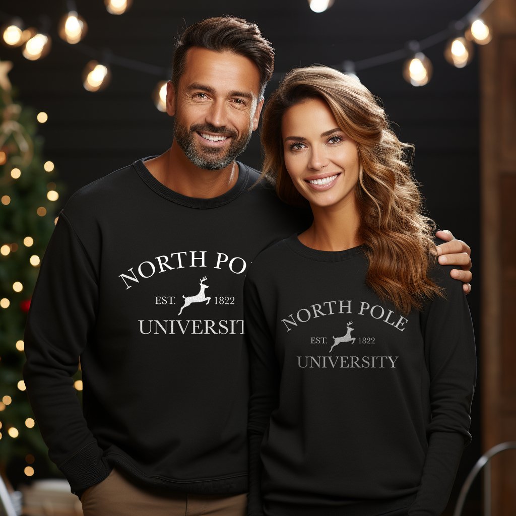 Damen Hoodie "North Pole University" - Grafikmagie