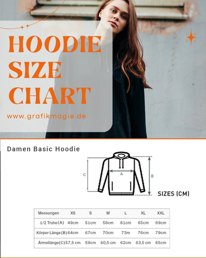 Damen Hoodie "Sei der Grund..." - Grafikmagie