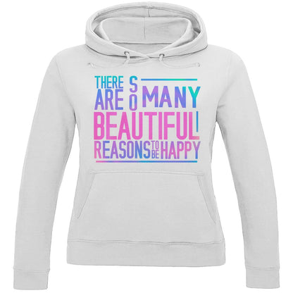 Damen Hoodie "So many reasons to be Happy" - Grafikmagie