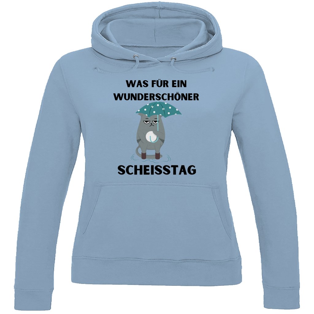 Damen Hoodie "Was für ein Wunderschöner Scheisstag" - Grafikmagie