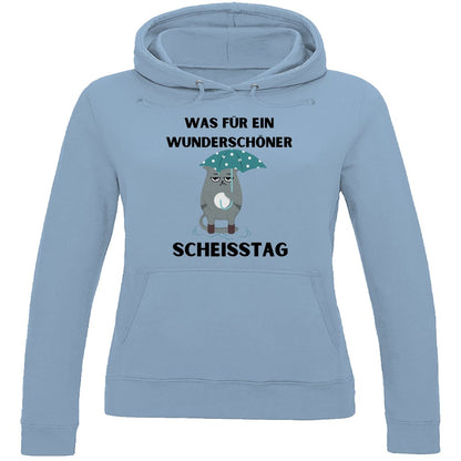 Damen Hoodie "Was für ein Wunderschöner Scheisstag" - Grafikmagie