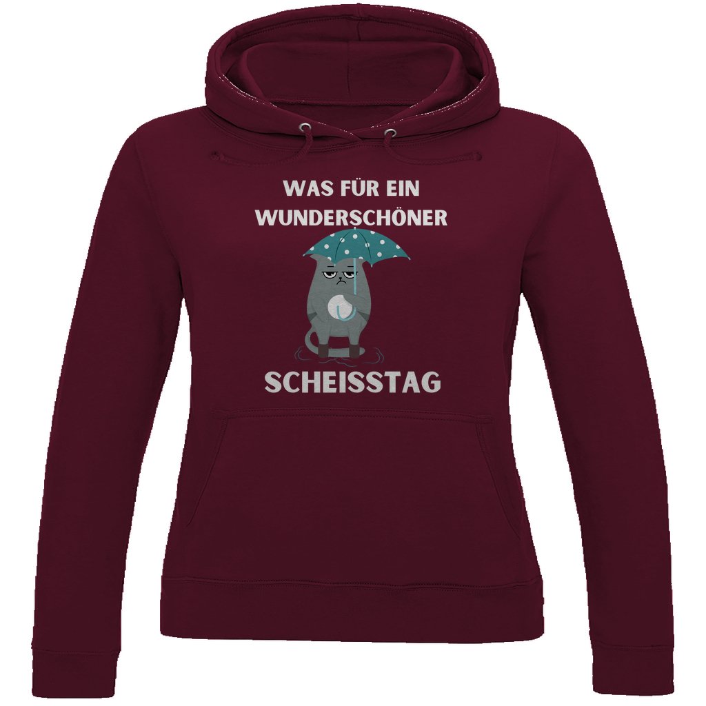 Damen Hoodie "Was für ein Wunderschöner Scheisstag" - Grafikmagie