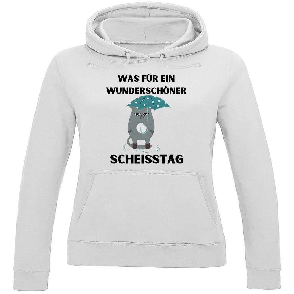 Damen Hoodie "Was für ein Wunderschöner Scheisstag" - Grafikmagie