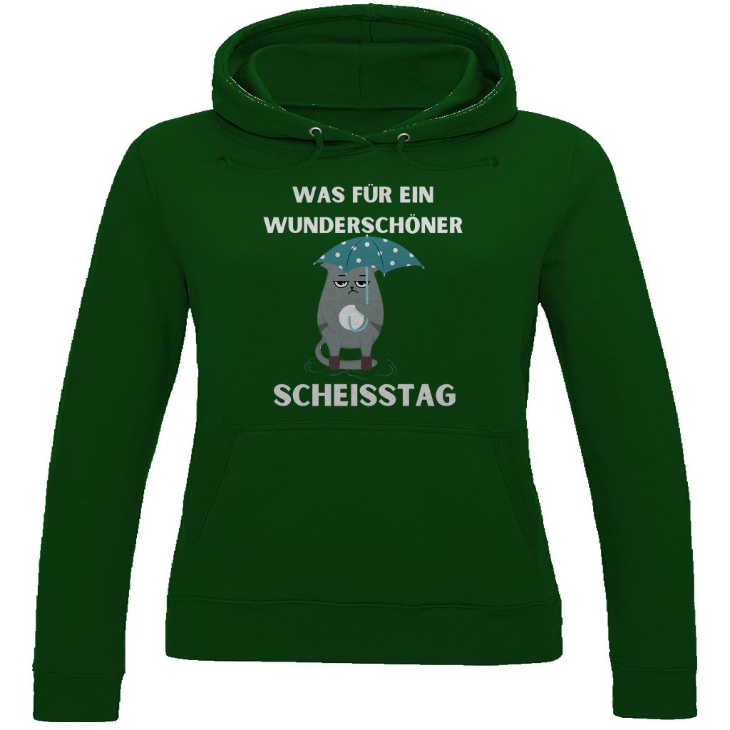Damen Hoodie "Was für ein Wunderschöner Scheisstag" - Grafikmagie