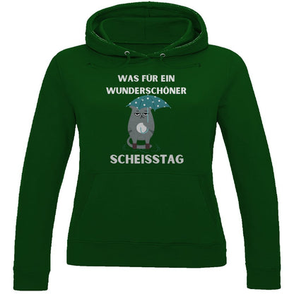 Damen Hoodie "Was für ein Wunderschöner Scheisstag" - Grafikmagie
