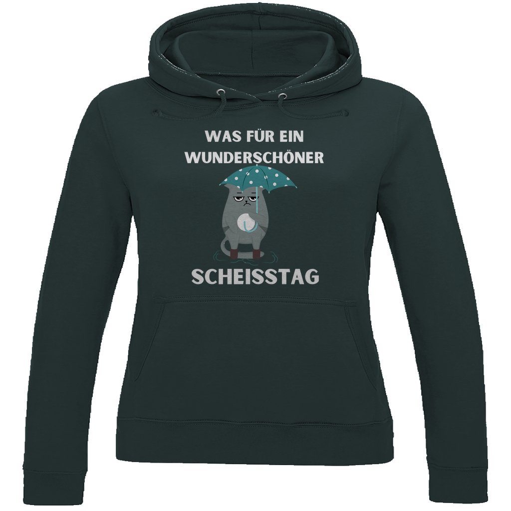 Damen Hoodie "Was für ein Wunderschöner Scheisstag" - Grafikmagie