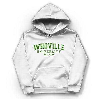 Damen Hoodie "Whoville University." - Grafikmagie