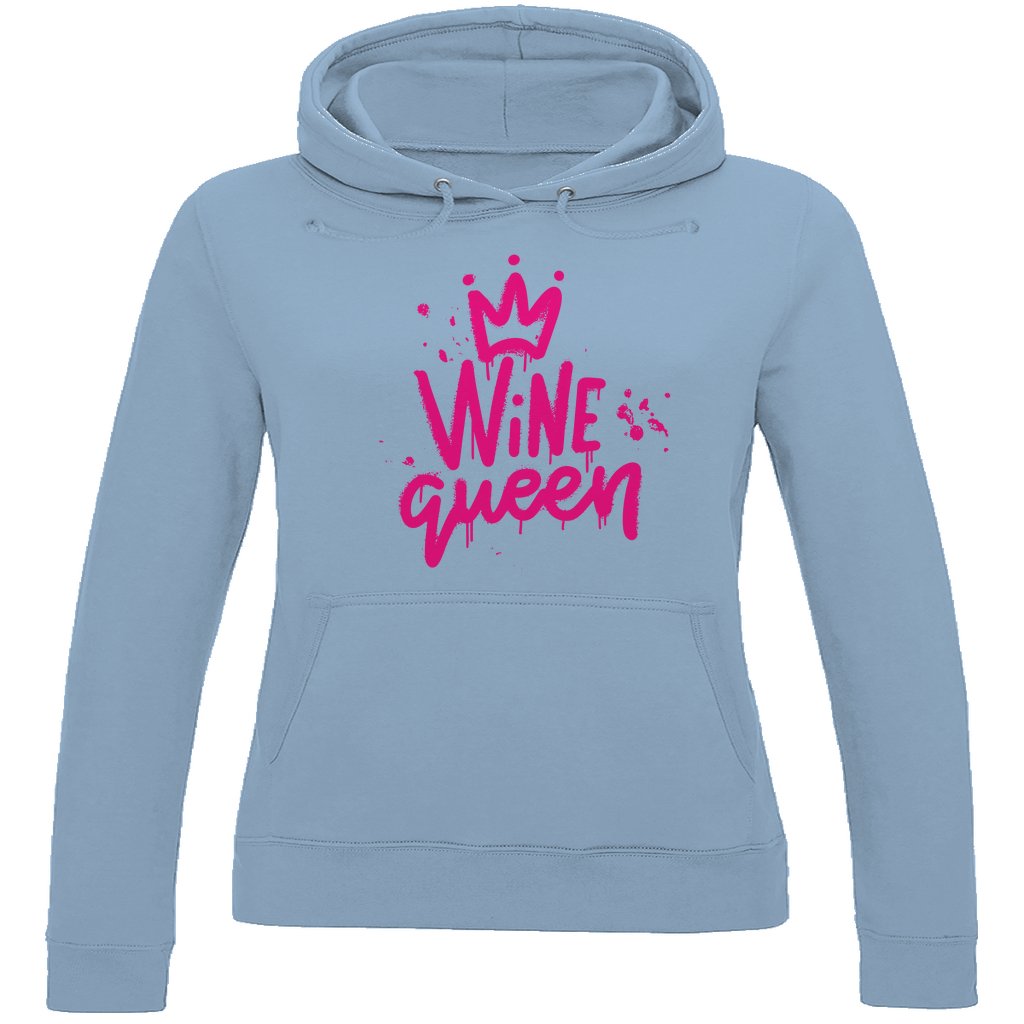 Damen Hoodie "Wine Queen" - Grafikmagie