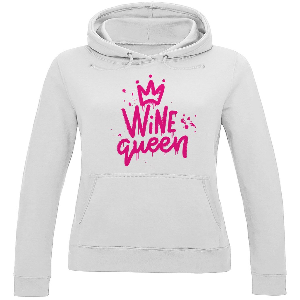 Damen Hoodie "Wine Queen" - Grafikmagie