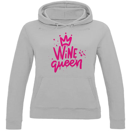 Damen Hoodie "Wine Queen" - Grafikmagie