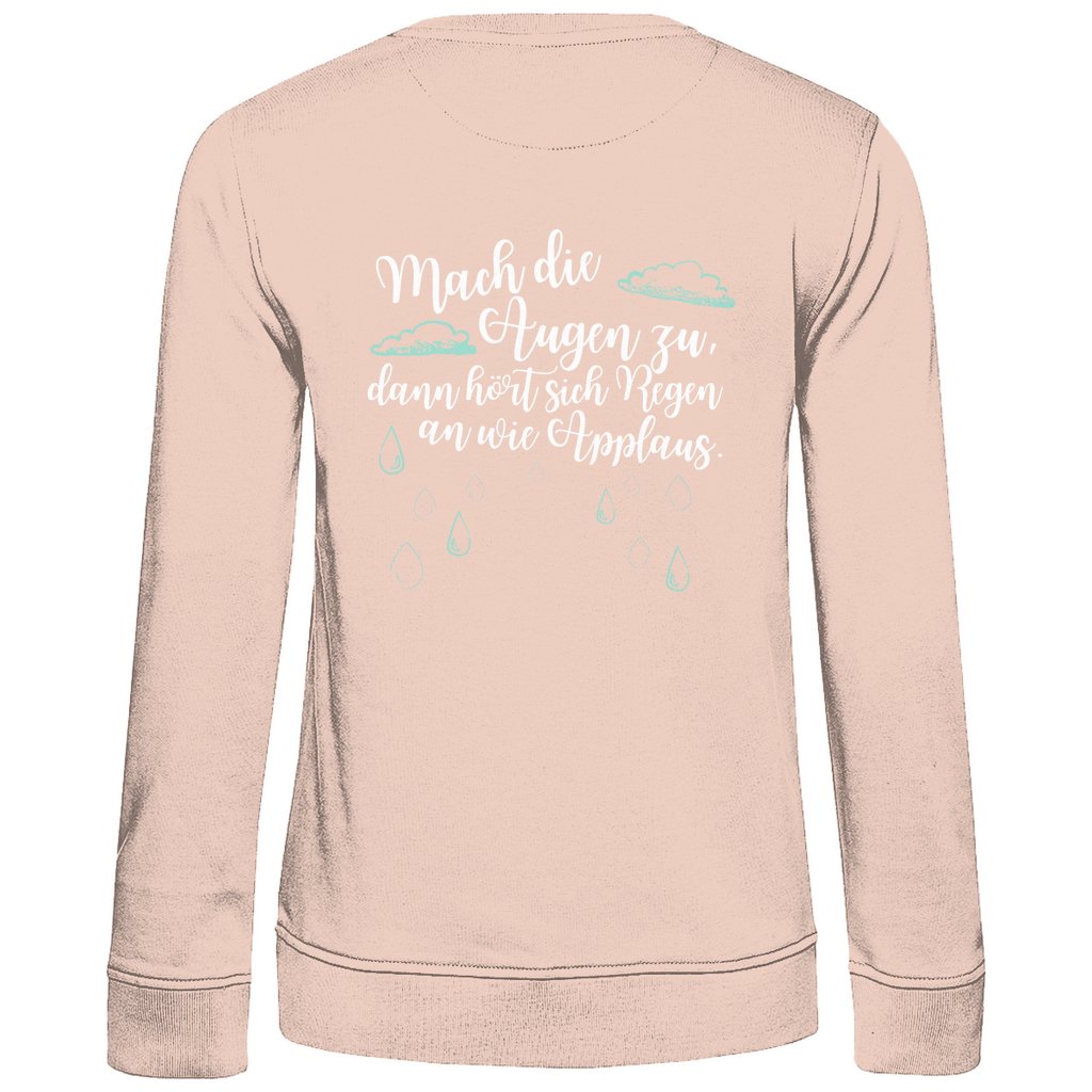 Damen Sweatshirt "Mach die Augen zu..." - Grafikmagie