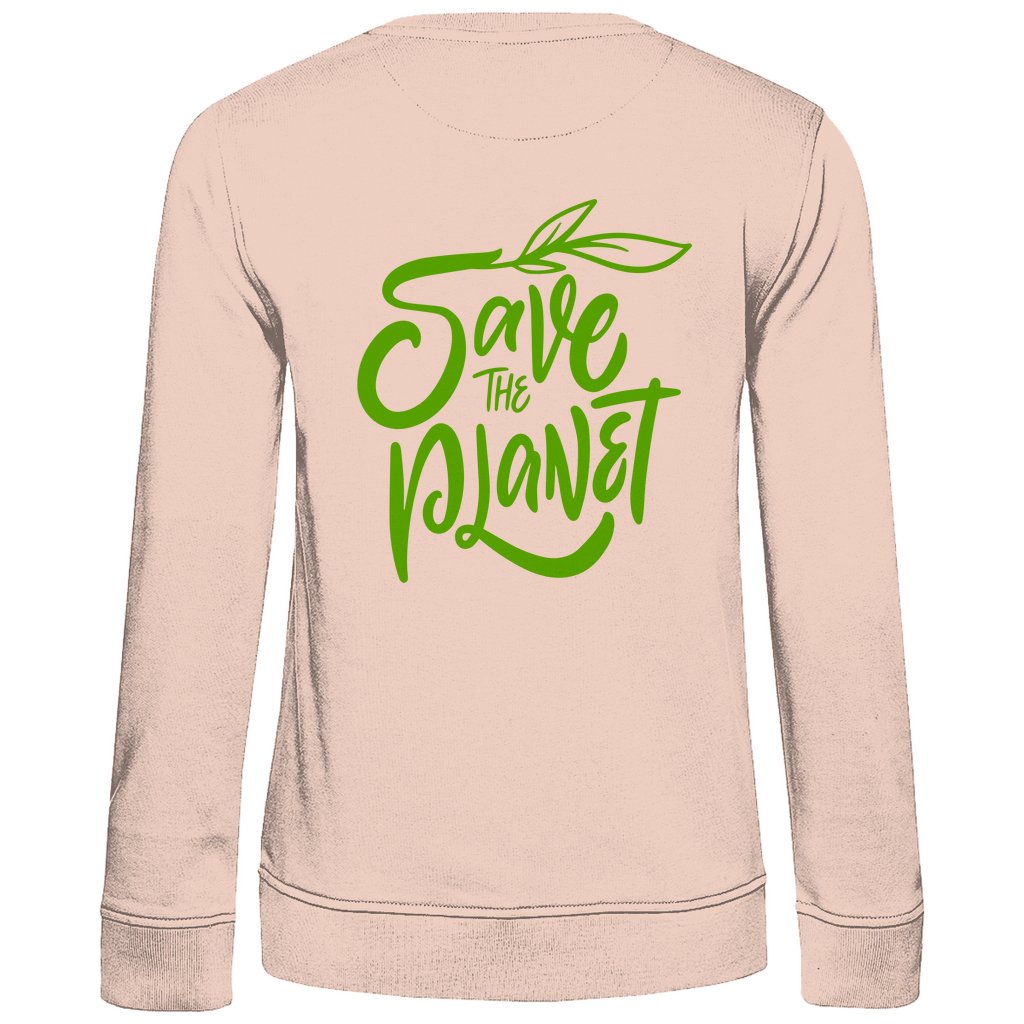 Damen Sweatshirt "Save the Planet" - Grafikmagie