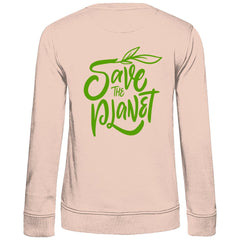Damen Sweatshirt "Save the Planet" - Grafikmagie