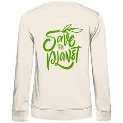 Damen Sweatshirt "Save the Planet" - Grafikmagie