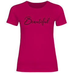 Damen T-Shirt "Beautiful" - Grafikmagie