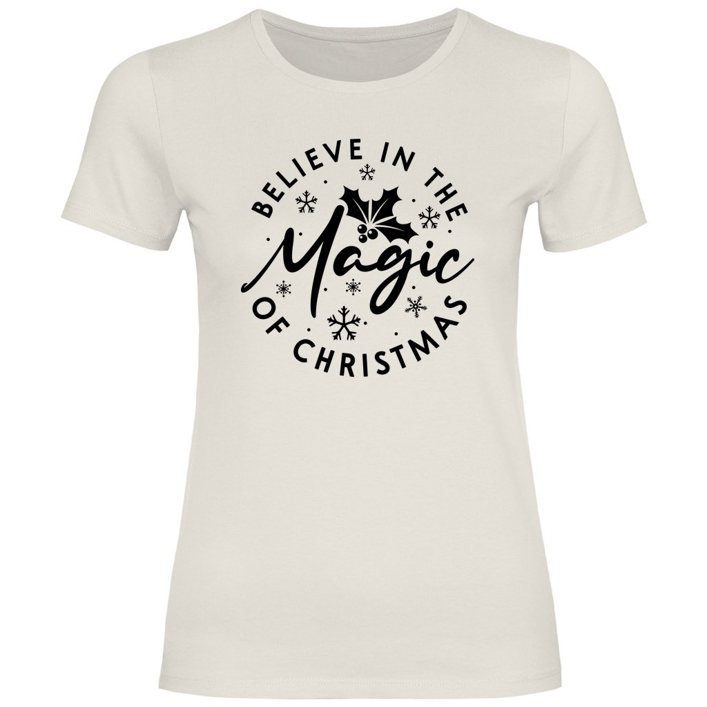 Damen T-Shirt "Belive in the Magic" - Grafikmagie