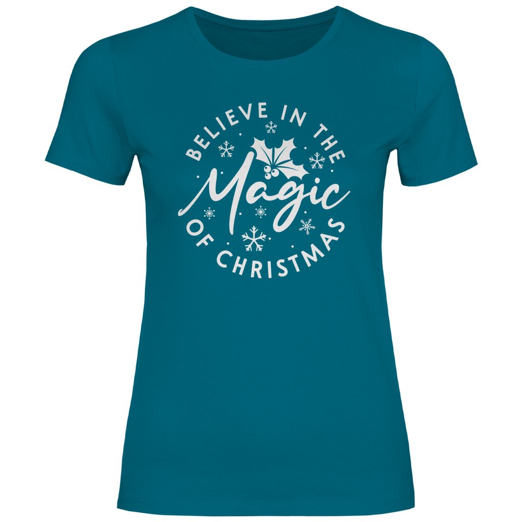 Damen T-Shirt "Belive in the Magic" - Grafikmagie