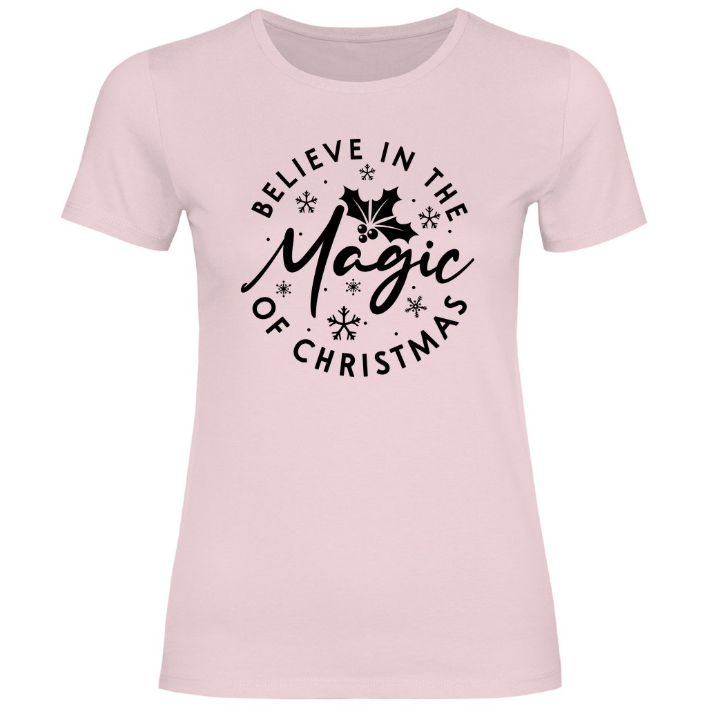 Damen T-Shirt "Belive in the Magic" - Grafikmagie