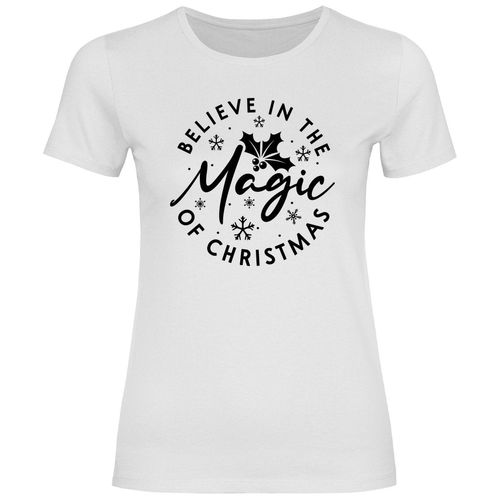 Damen T-Shirt "Belive in the Magic" - Grafikmagie