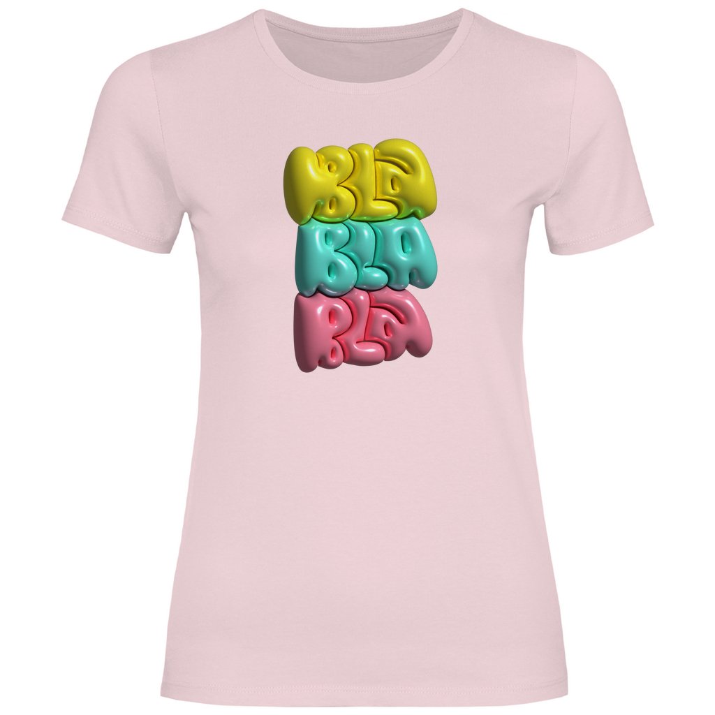Damen T-Shirt "BLa Bla Bla" - Grafikmagie